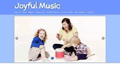 Desktop Screenshot of joyfulmusic.com